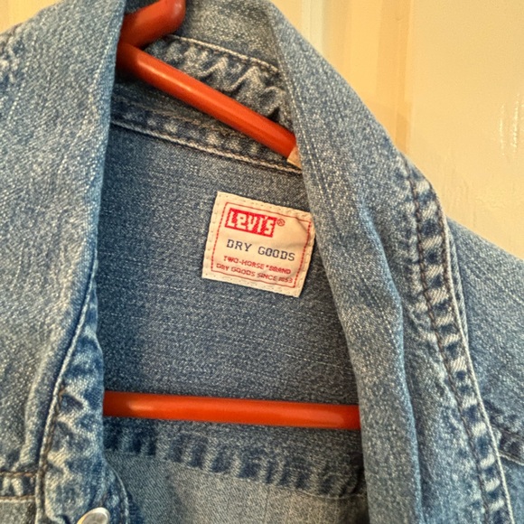 Levi’s dry goods denim shirt men’s large snap closures - Picture 5 of 5